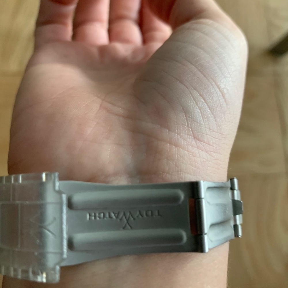 Toywatch Plasteramic Watch Clear Waterresistant W… - image 6